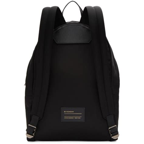 Givenchy: Black Leo Urban Backpack 